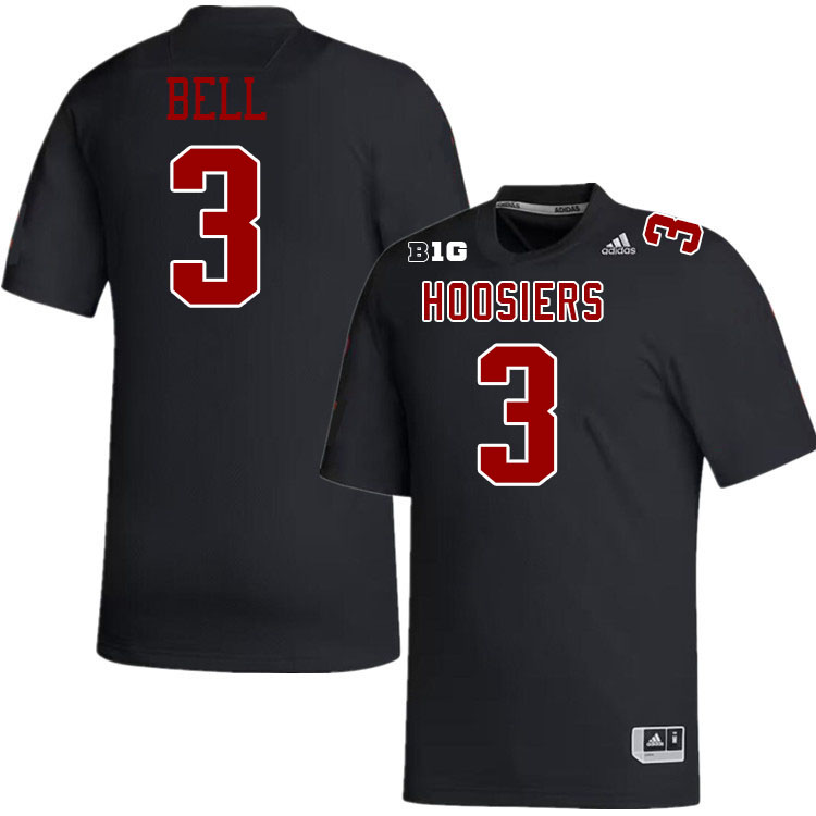 Jaylen Bell Indiana Jerssey,Indiana University Hooisers Football Jersey,Uniforms-Black